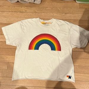 Aviator Nation Rainbow Boyfriend Tee
Size: M